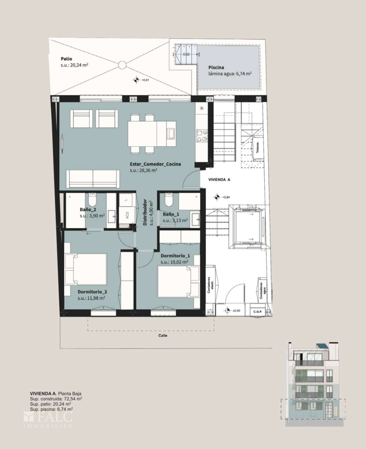 Floorplan Apt. A